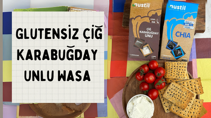 Glutensiz Çiğ Karabuğday Unlu Wasa