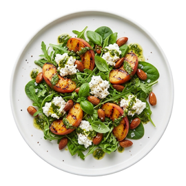 Şeftalili Yaz Salatası Tarifi