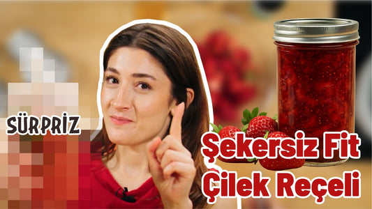 Şekersiz Fit Çilek Reçeli