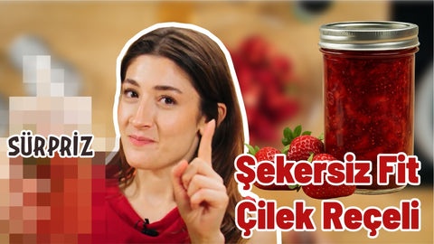 Şekersiz Fit Çilek Reçeli