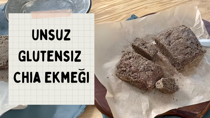Unsuz Glutensiz Chia Ekmeği