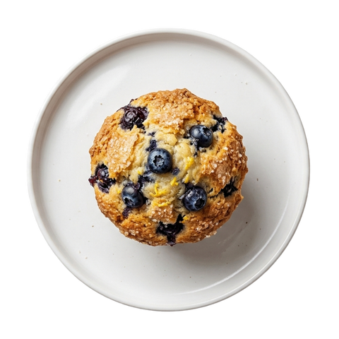 Yaban Mersinli Limonlu Muffin