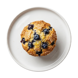 Yaban Mersinli Limonlu Muffin