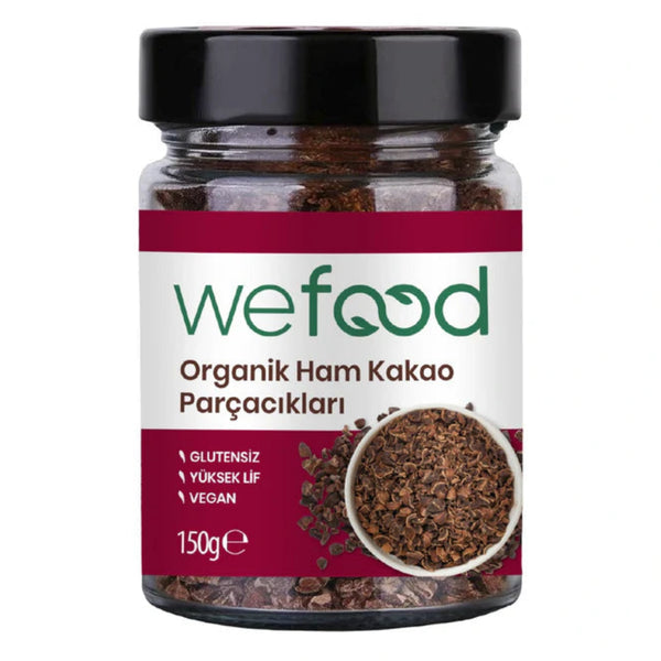 WEFOOD Organik Ham Kakao Parçacıkları 150g