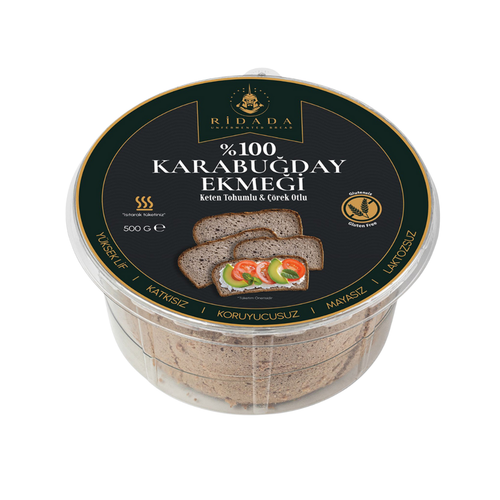 RİDADA  %100 Karabuğday Ekmeği (Glutensiz)