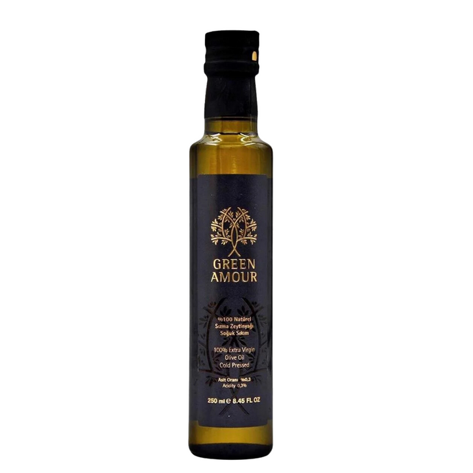 GREEN AMOUR %100 Naturel Sızma Zeytinyağı Soğuk Sıkım 250ml