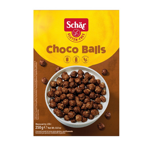 SCHAR Choco Balls - Glutensiz Kakaolu Mısır Gevreği 250g