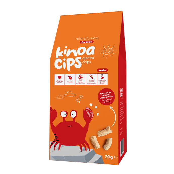 SLİMPLUS- Sade- Kinoa- Cipsi- 20-g