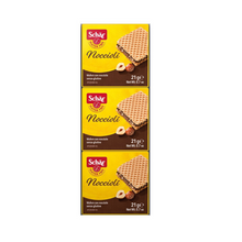 Görseli Galeri görüntüleyiciye yükleyin, SCHAR Noccioli 63g (3x21g) Kremalı Fındıklı Gofret
