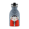 24BOTTLES Kids Bottle Happy Penguin Paslanmaz Çelik Çocuk Su Matarası 250ml