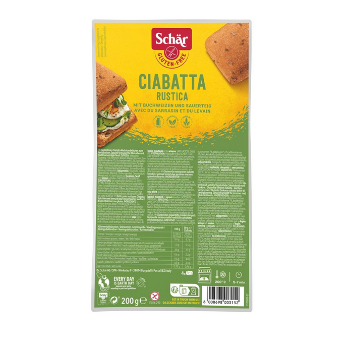 SCHAR Ciabatta Rustica 200g