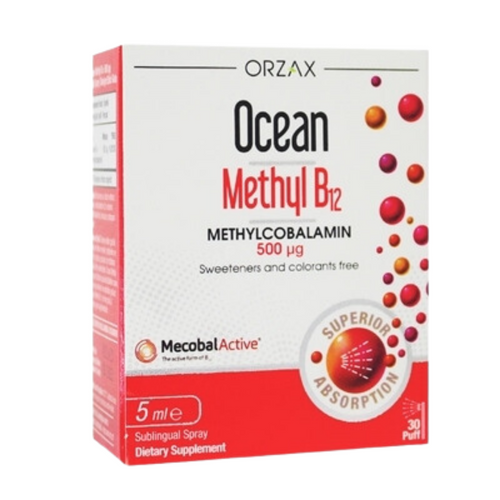 Orzax Ocean Methyl B12 500 µg 5 ml