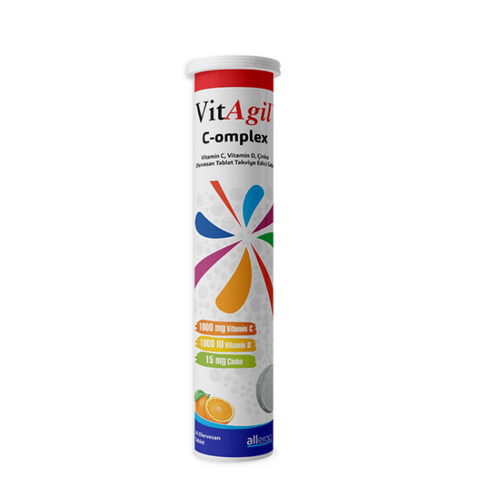ALLERGO Vitagil C-omplex 20 Efervesan Tablet