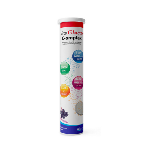 ALLERGO Vitagil Glukan C-omplex 20 Efervesan Tablet