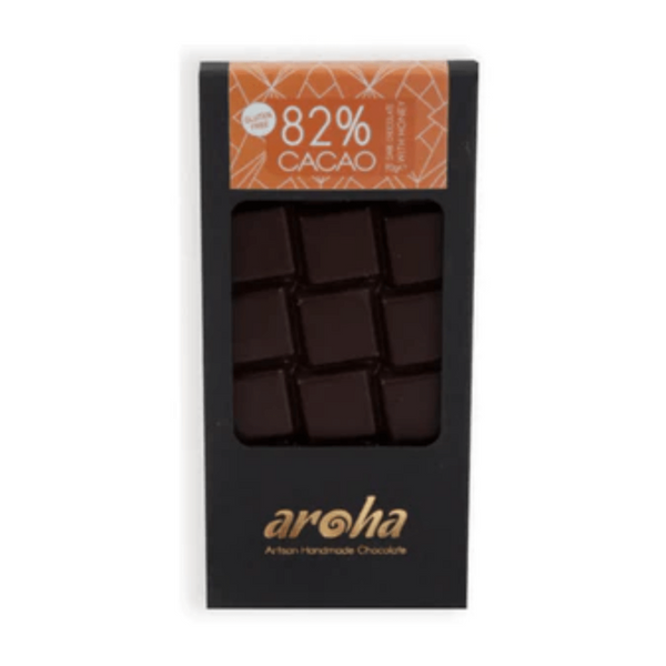 AROHA %82 Bitter Ghana Ballı Çikolata 90g
