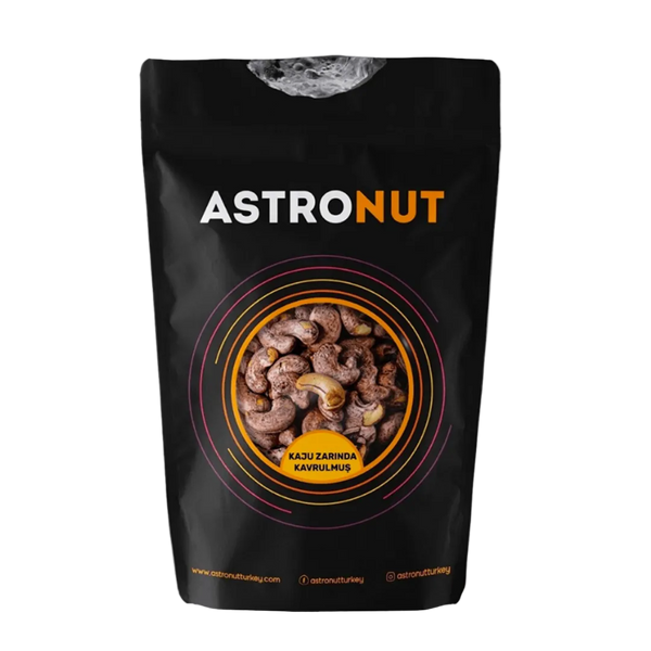 ASTRONUT Odun Ateşinde ve Zarında Kavrulmuş Kaju 500g
