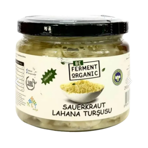 BEFERMENT Organik Sade Saurkraut Lahana Turşusu 250g
