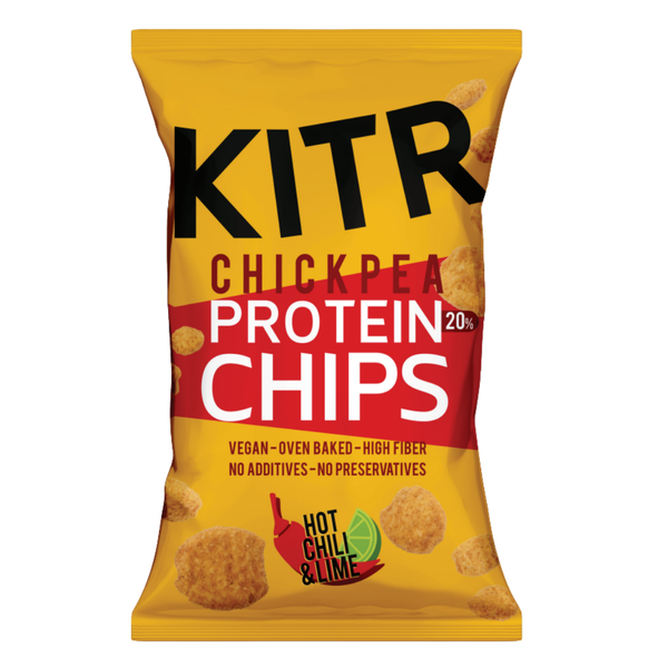 KITR Acı Biberli ve Lime Çeşnili Yüksek Proteinli Nohut Cipsi 50g