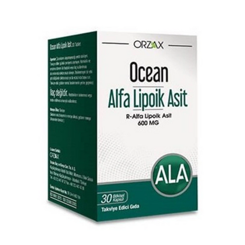 ORZAX Ocean Alfa Lipoik Asit 30 Tablet 600mg