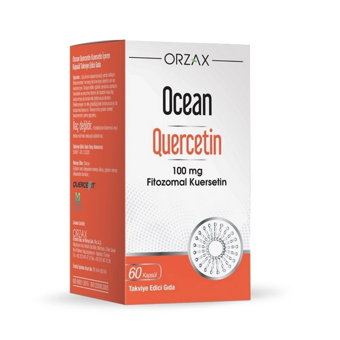 ORZAX Ocean Liposomal Quercetin 100 mg 60 Kapsül
