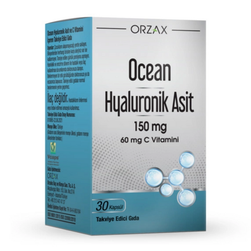 ORZAX Ocean Hyaluronik Asit 150 mg 30 Kapsül