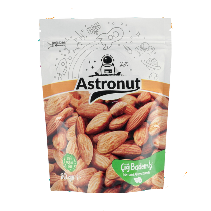 ASTRONUT Badem İçi Çiğ 80g