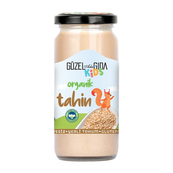 GÜZEL GIDA Kids Organik Tahin Yerli Susam Glutensiz 220g