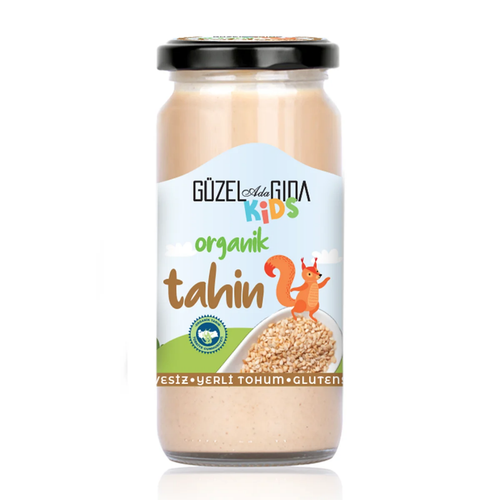 GÜZEL GIDA Kids Organik Tahin Yerli Susam Glutensiz 220g
