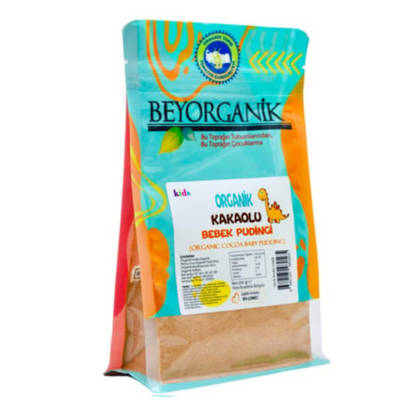 BEYORGANİK Organik Kakaolu Bebek Pudingi 200g
