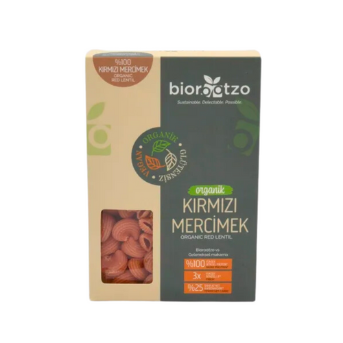 BIOROOTZO Organik Kırmızı Mercimek Mantı 200g