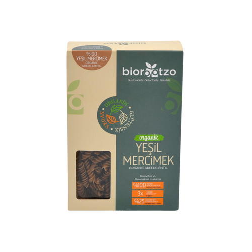 Biorootzo Yeşil Mercimek Makarnası 200 g