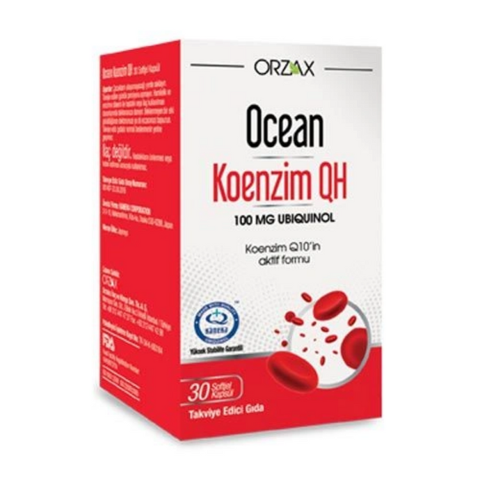 ORZAX Ocean Koenzim QH 30 Kapsül