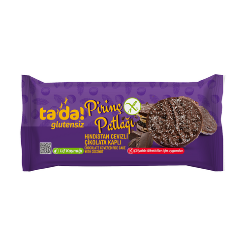 TADA Hindistan Cevizli Çikolatalı Pirinç Patlağı 78g