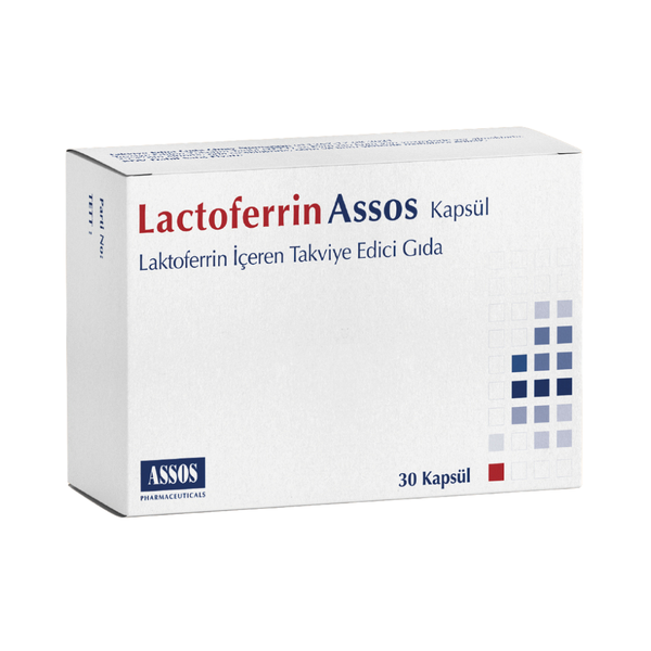 ASSOS Lactoferrin 30 Kapsül