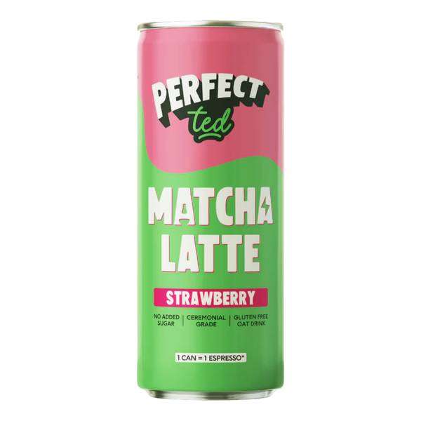 PERFECTTED Strawberry Oat Matcha Latte 250ml