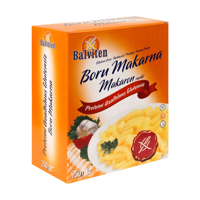 BALVİTEN Proteini Azaltılmış  Glutensiz Boru Makarna 250g