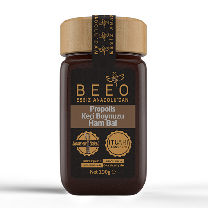 BEE'O Keçiboynuzu + Ham Bal + Propolis 190g