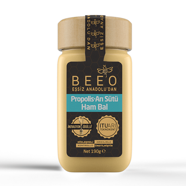 BEE'O Propolis + Arı Sütü + Ham Bal 190g