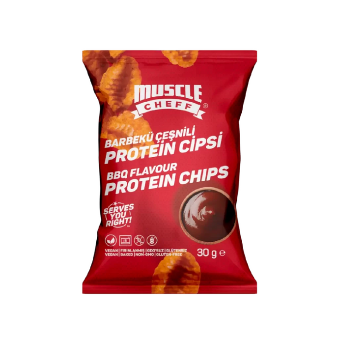 MUSCLE CHEFF Barbekü Aromalı Protein Cips 30g