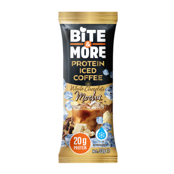 BİTE&MORE Proteinli Soğuk Kahve White Chocolate Mocha 33g
