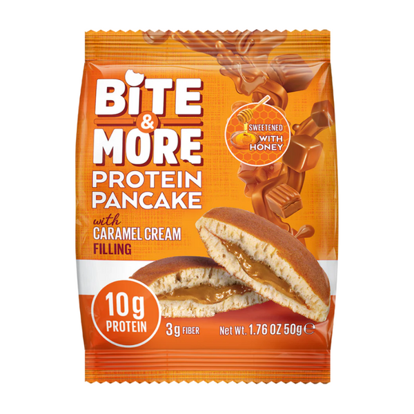 BİTE&MORE Protein Pancake Karamel 50g