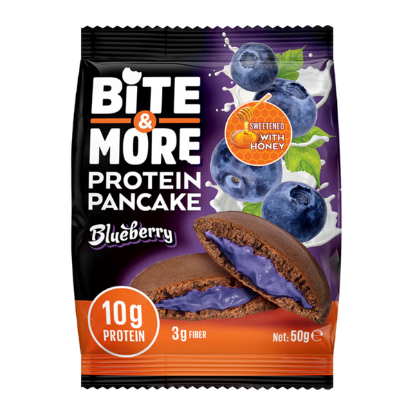 BİTE&MORE Protein Pancake Yaban Mersini 50g