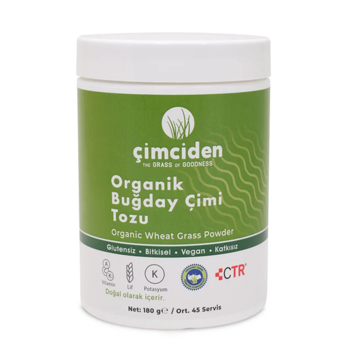 ÇİMCİDEN Organik Buğday Çimi Tozu 180g