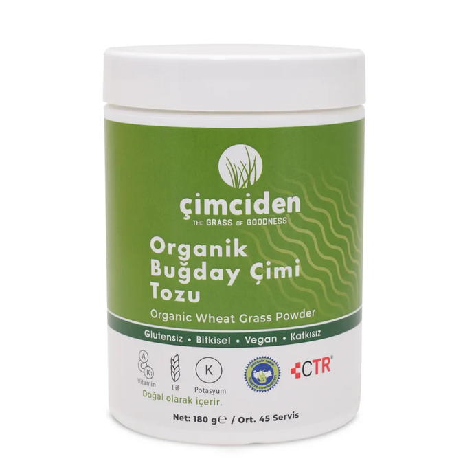 ÇİMCİDEN Organik Buğday Çimi Tozu 180g