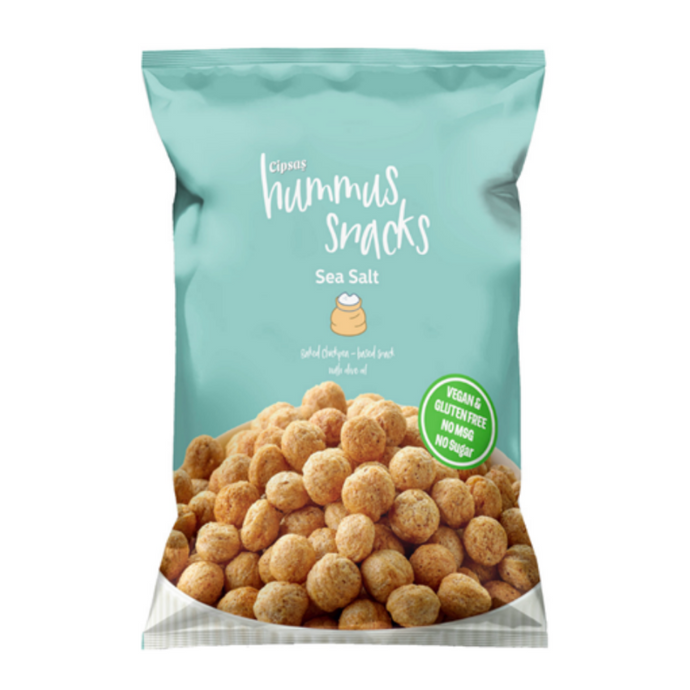 CİPSAŞ Hummus Snacks Deniz Tuzlu Nohut Cipsi 45g