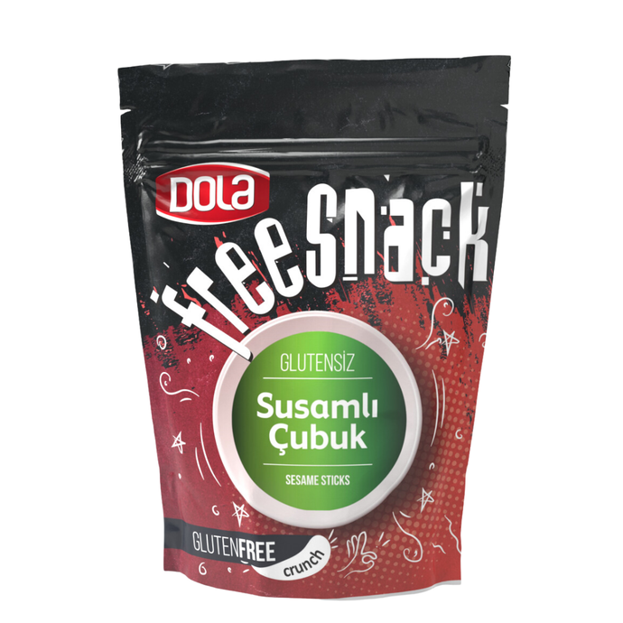 DOLA GIDA Glutensiz Susamlı Çubuk Kraker 80g