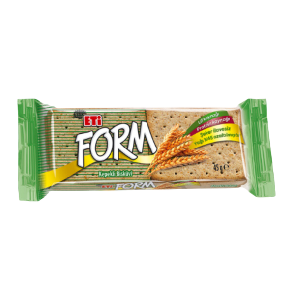ETİ Form Bisküvi Kepekli 45g