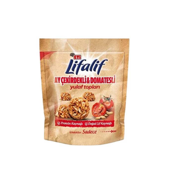 ETİ Lifalif Ay Çekirdekli ve Domatesli Yulaf Topları 36 g