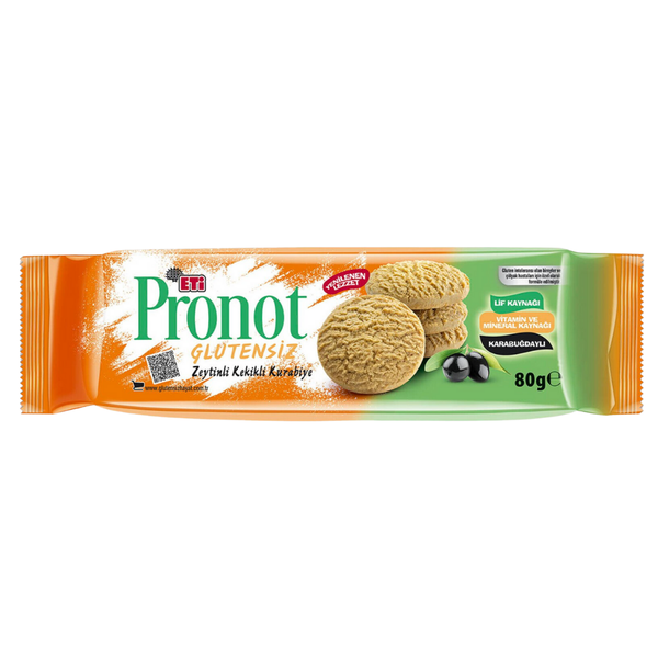 ETİ Pronot Glutensiz Zeytinli Kurabiye 80 G