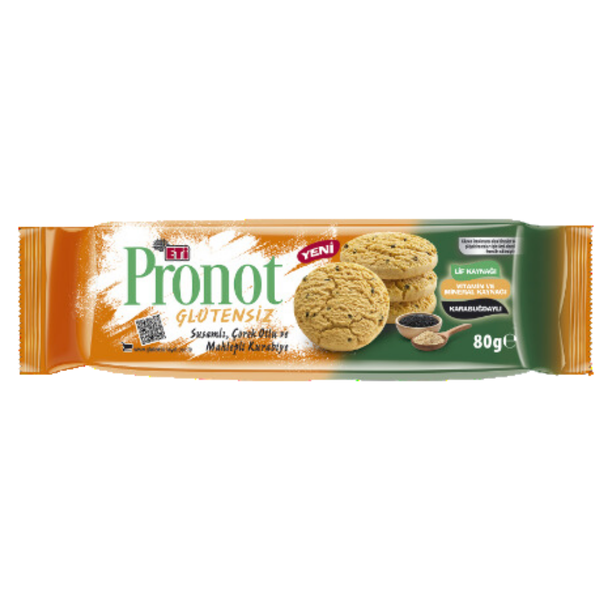 ETİ Pronot Glutensiz Mahlepli & Çörek Otlu 80 G